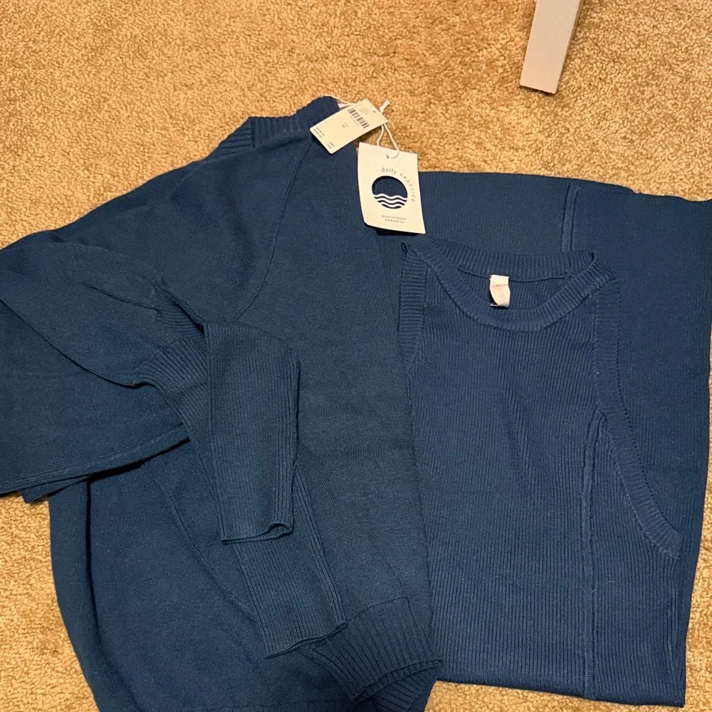 Anthropologie Daily Practice Sweater Dress Set - Picture 4 of 5